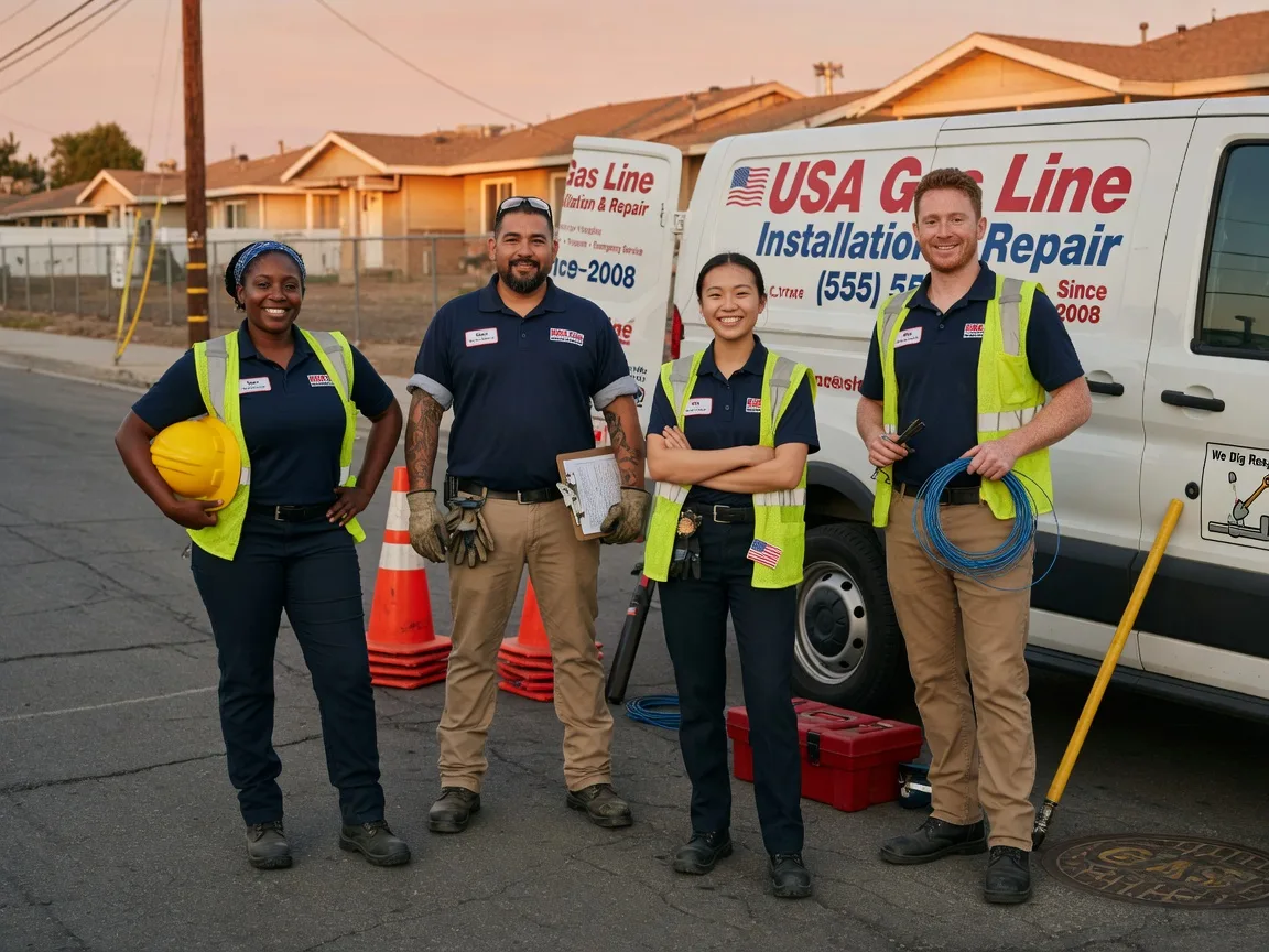 Gas Line Installation company in South Heart, ND